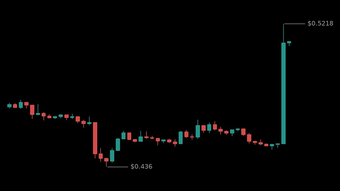 🟢 #OUSDT - 0.5104 (+12.55%)