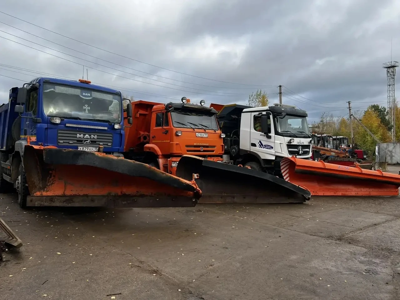 🚜Чайковский округ готов к испытаниям зимней погоды. ❄С наступлением устойчивых отрицат...