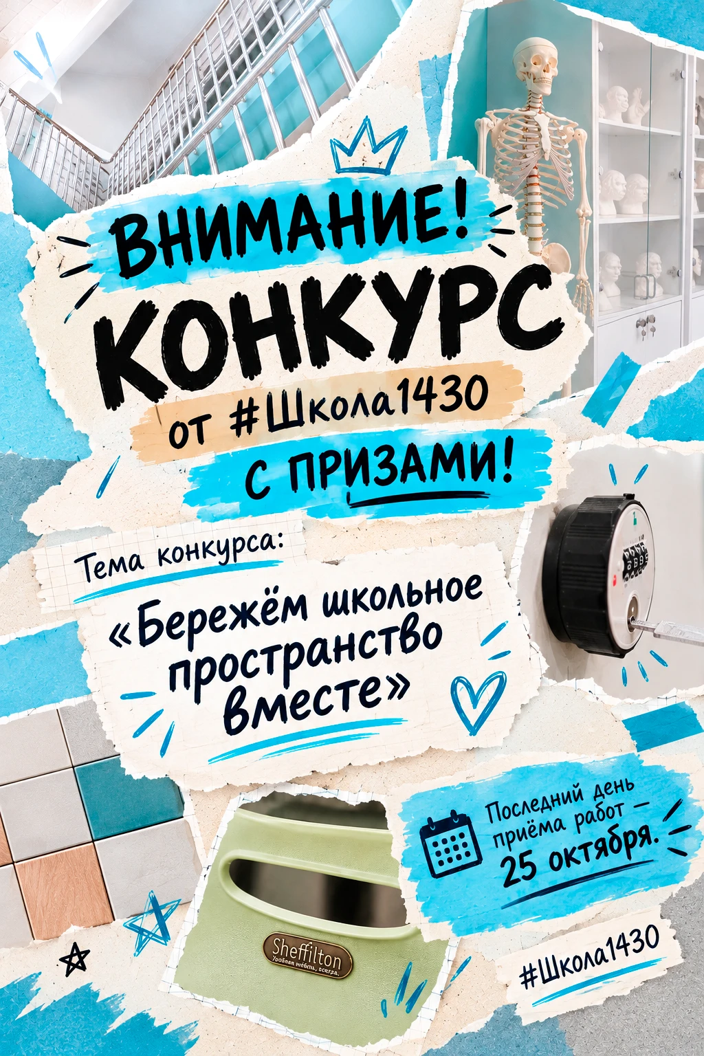 🎬 ВНИМАНИЕ! КОНКУРС ОТ #Школа1430 С ПРИЗАМИ! 🏆