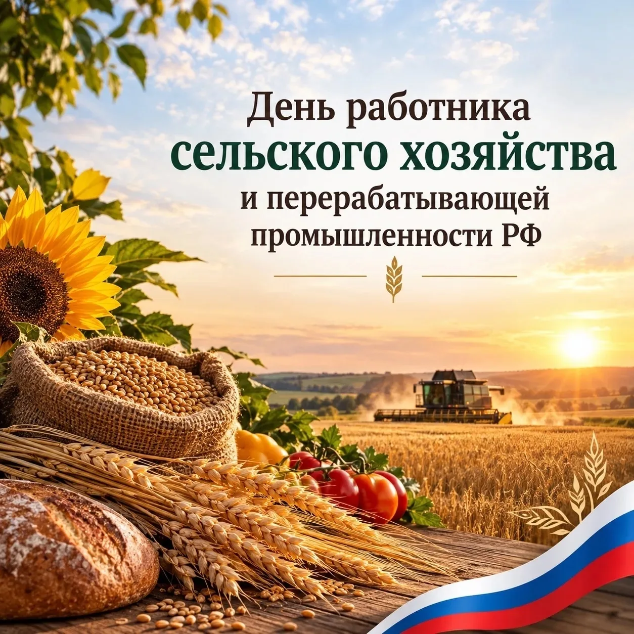 📰 С Днём работника сельского хозяйства и перерабатывающей промышленности!