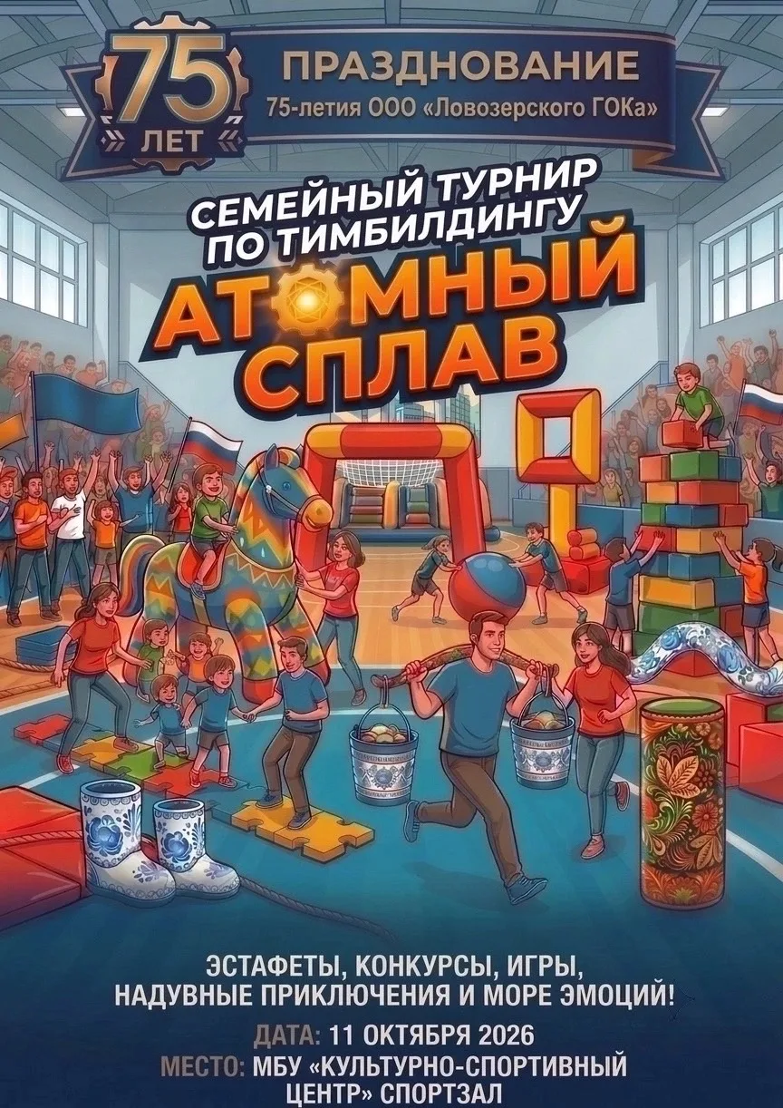 ⚡ СЕМЕЙНЫЙ ТУРНИР «АТОМНЫЙ СПЛАВ»⚡