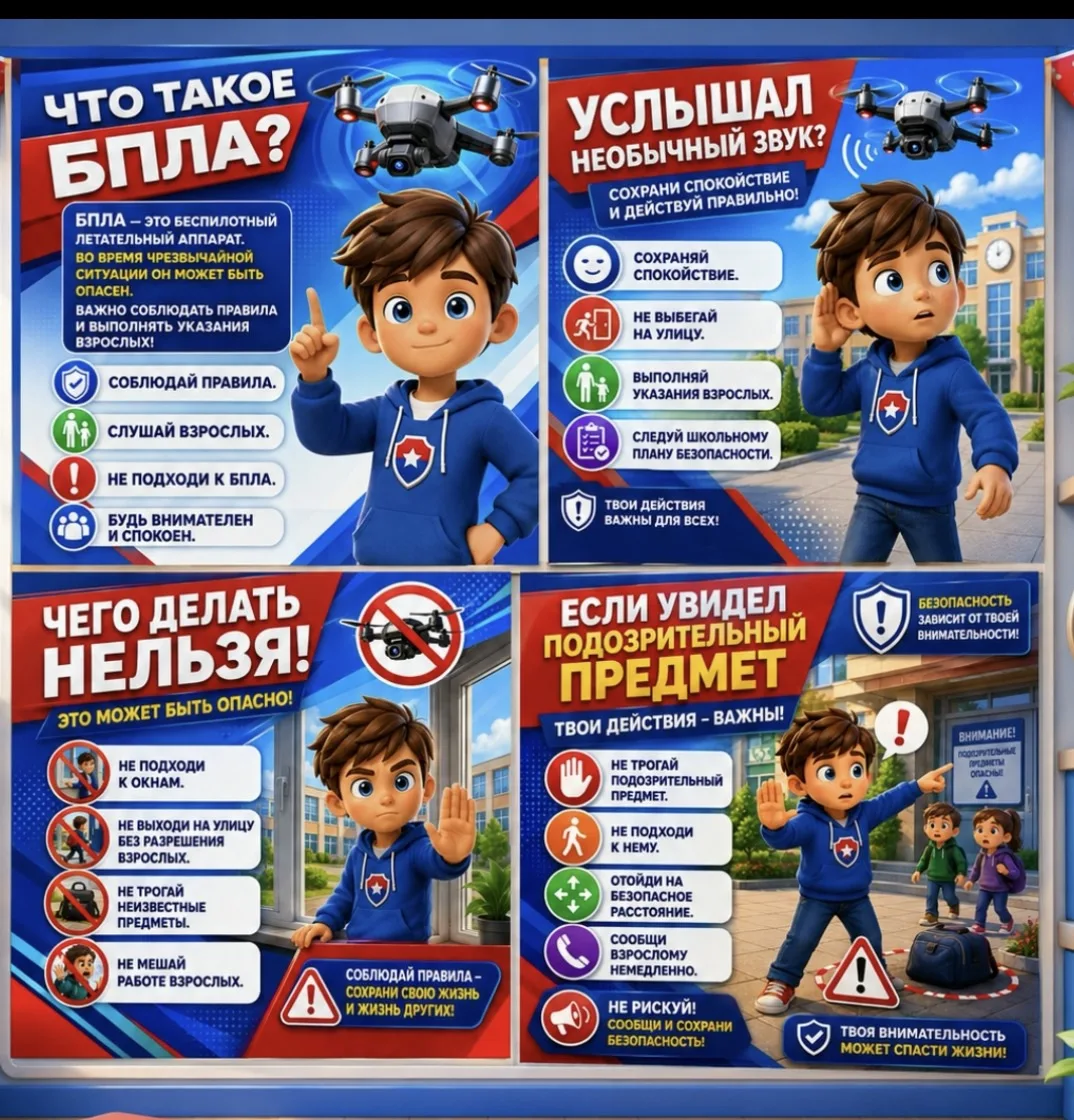 БПЛА - правила поведения