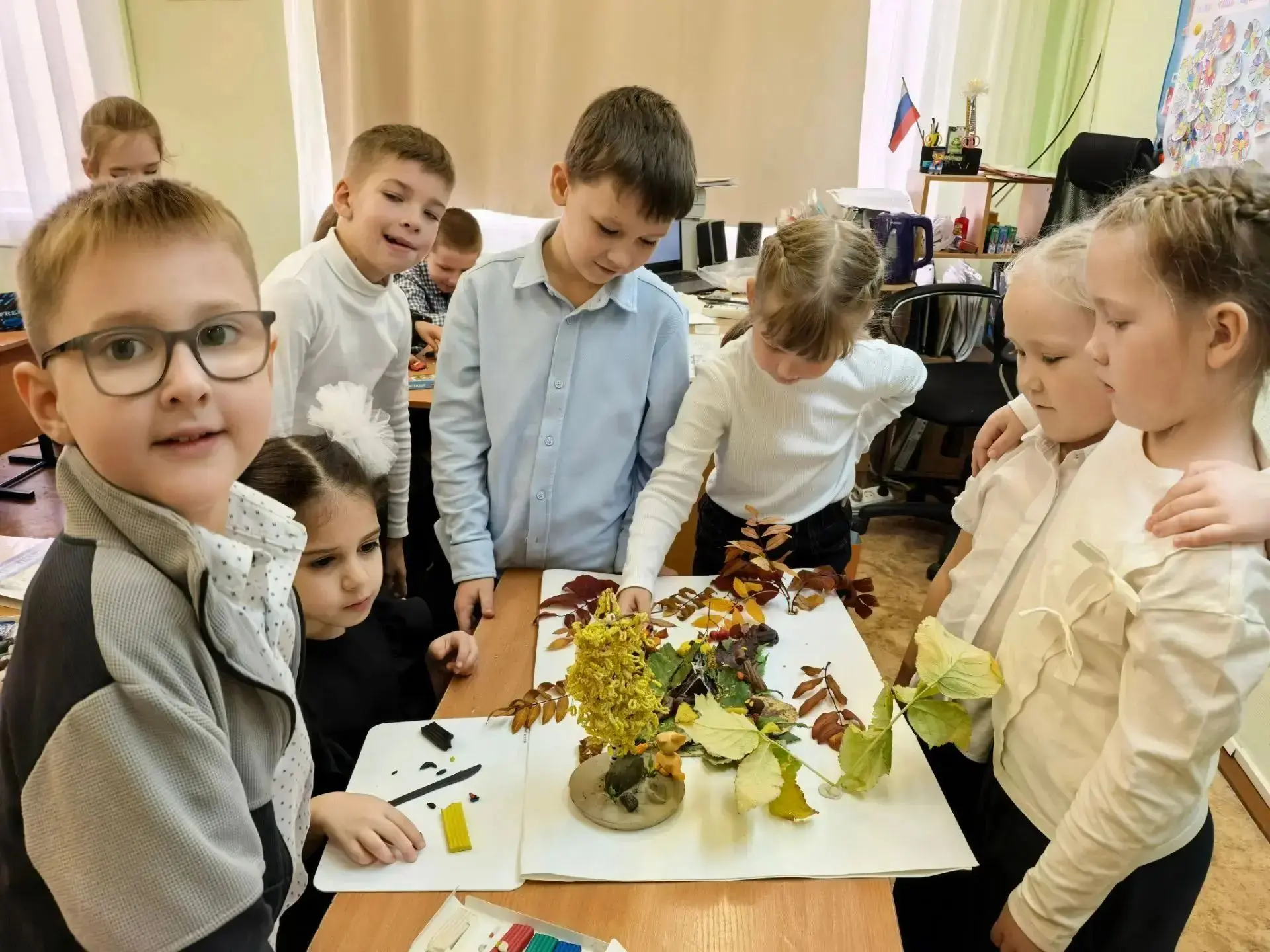 Ничто так не сближает класс, как коллективное творческое дело!