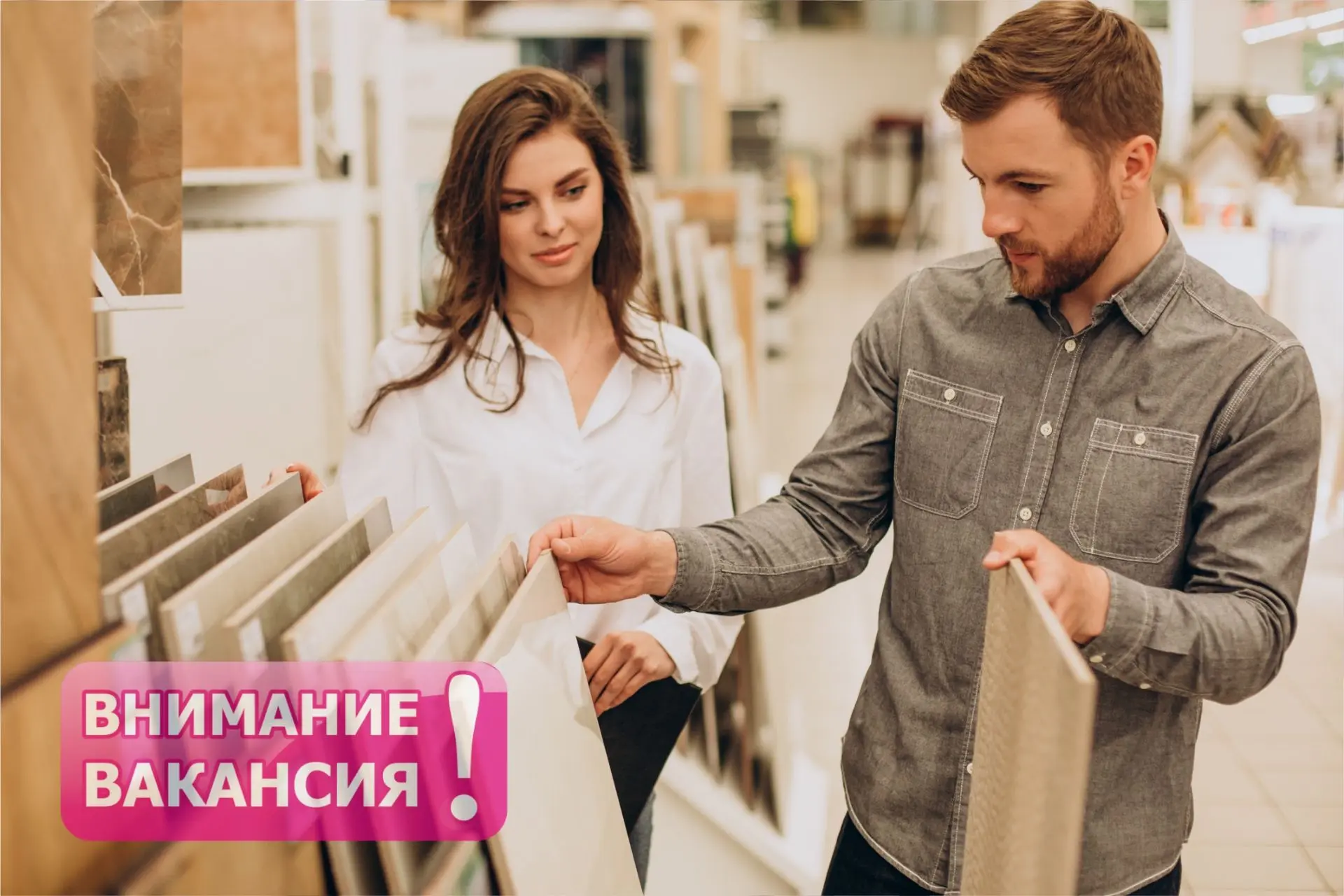 В ТЦ «Алтай» (ул. Производственная, 28в) открыты следующие вакансии: