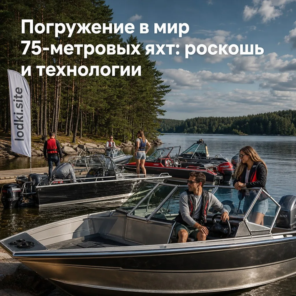 Погружение в мир 75-метровых яхт: роскошь и технологии
