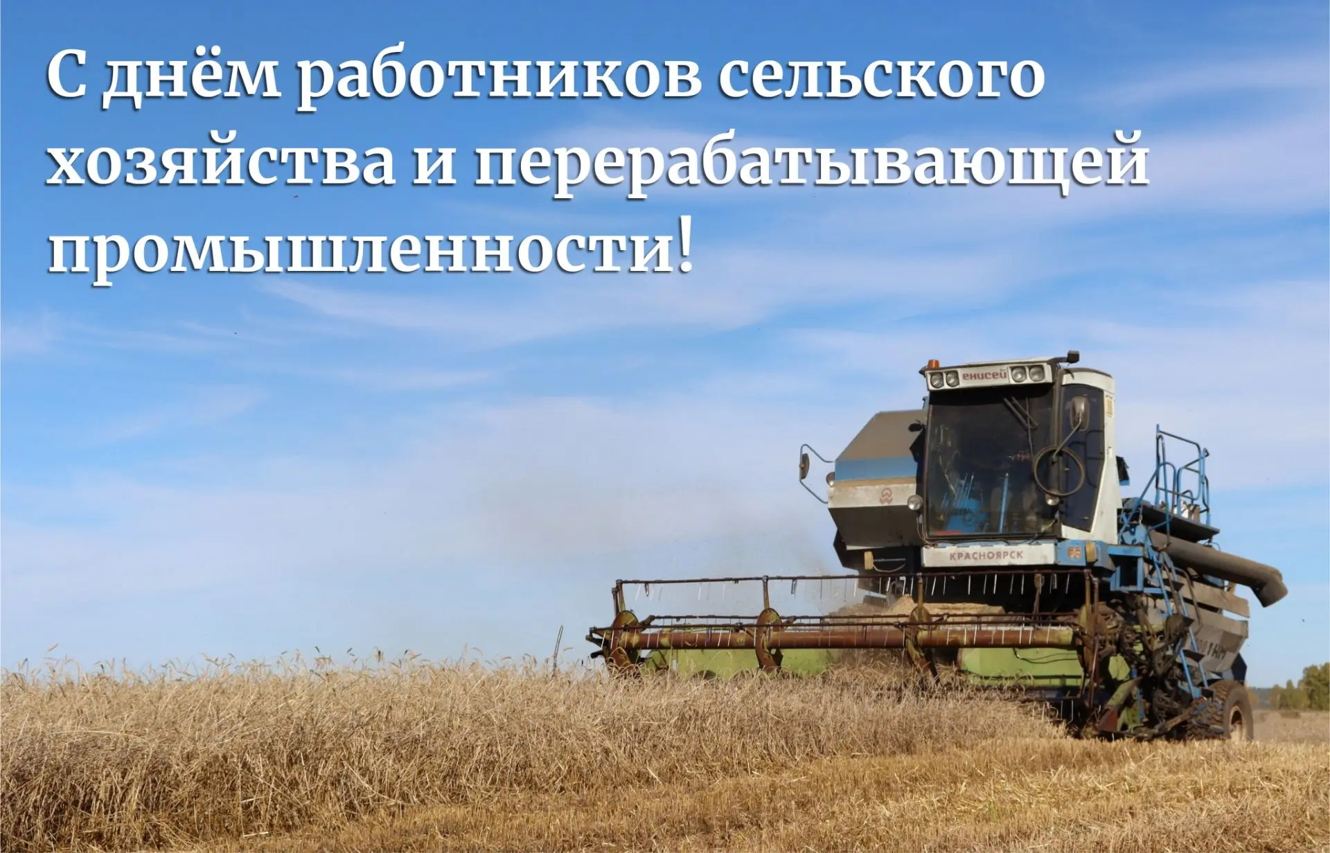Уважаемые труженики села, работники агропромышленного комплекса и фермеры Братского рай...