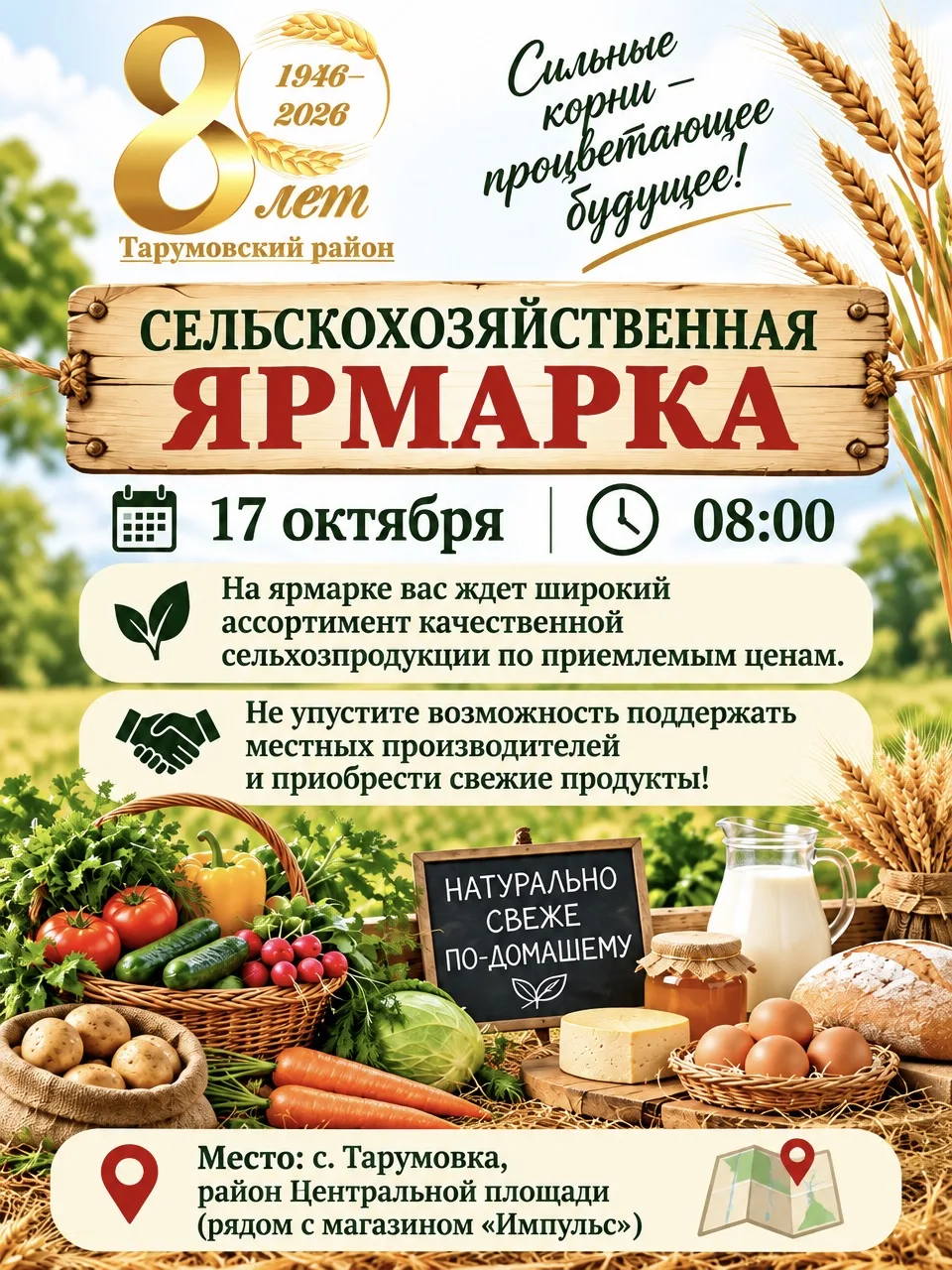 Уважаемые жители и гости Тарумовского района!