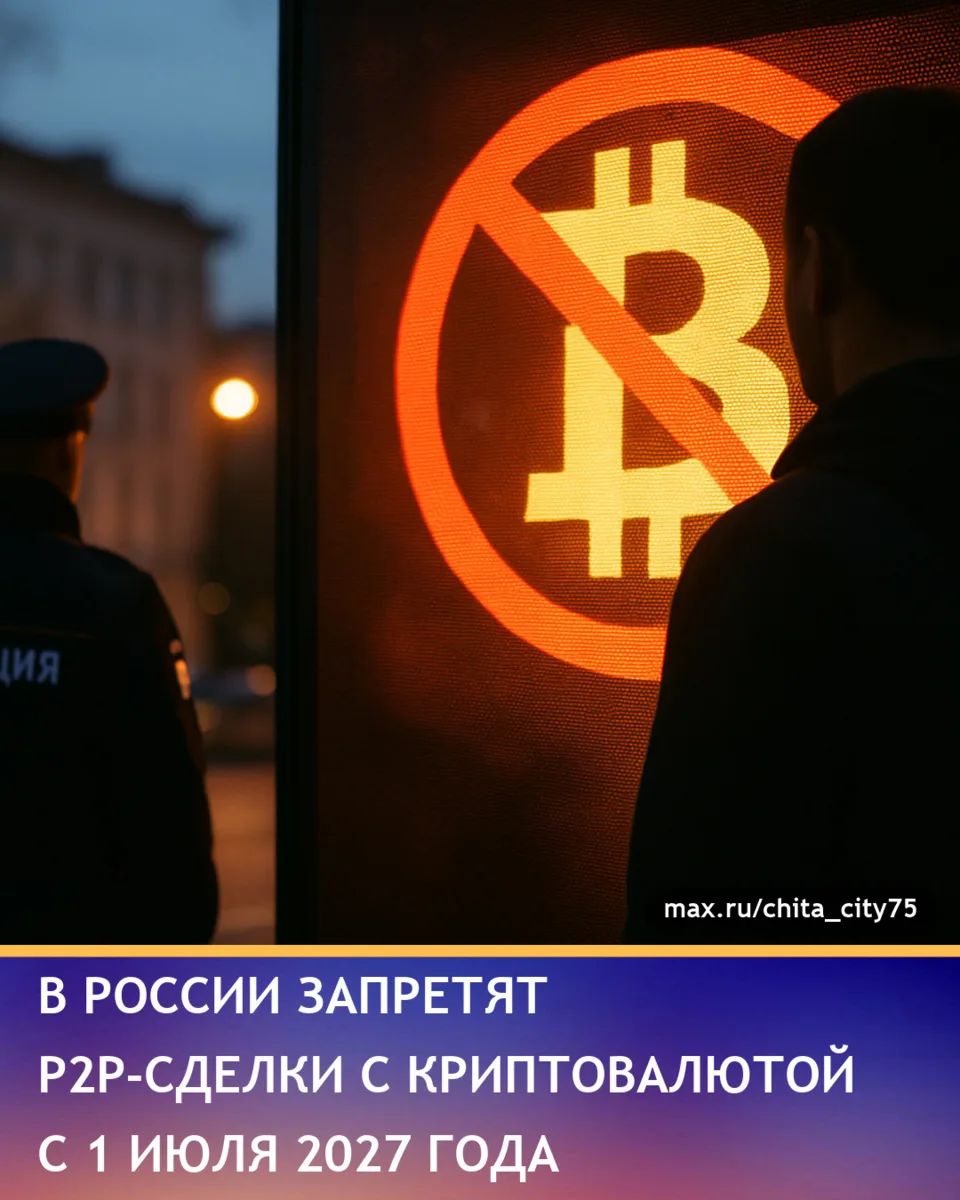 Покупать и продавать криптовалюту напрямую между физическими лицами можно будет только ...