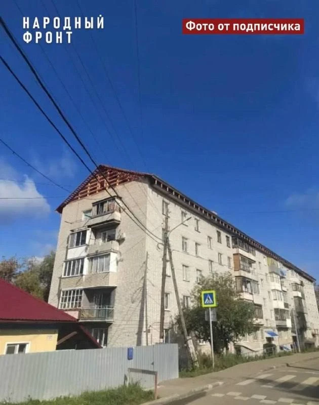 В Барнауле после восьми лет добились ремонта крыши дома