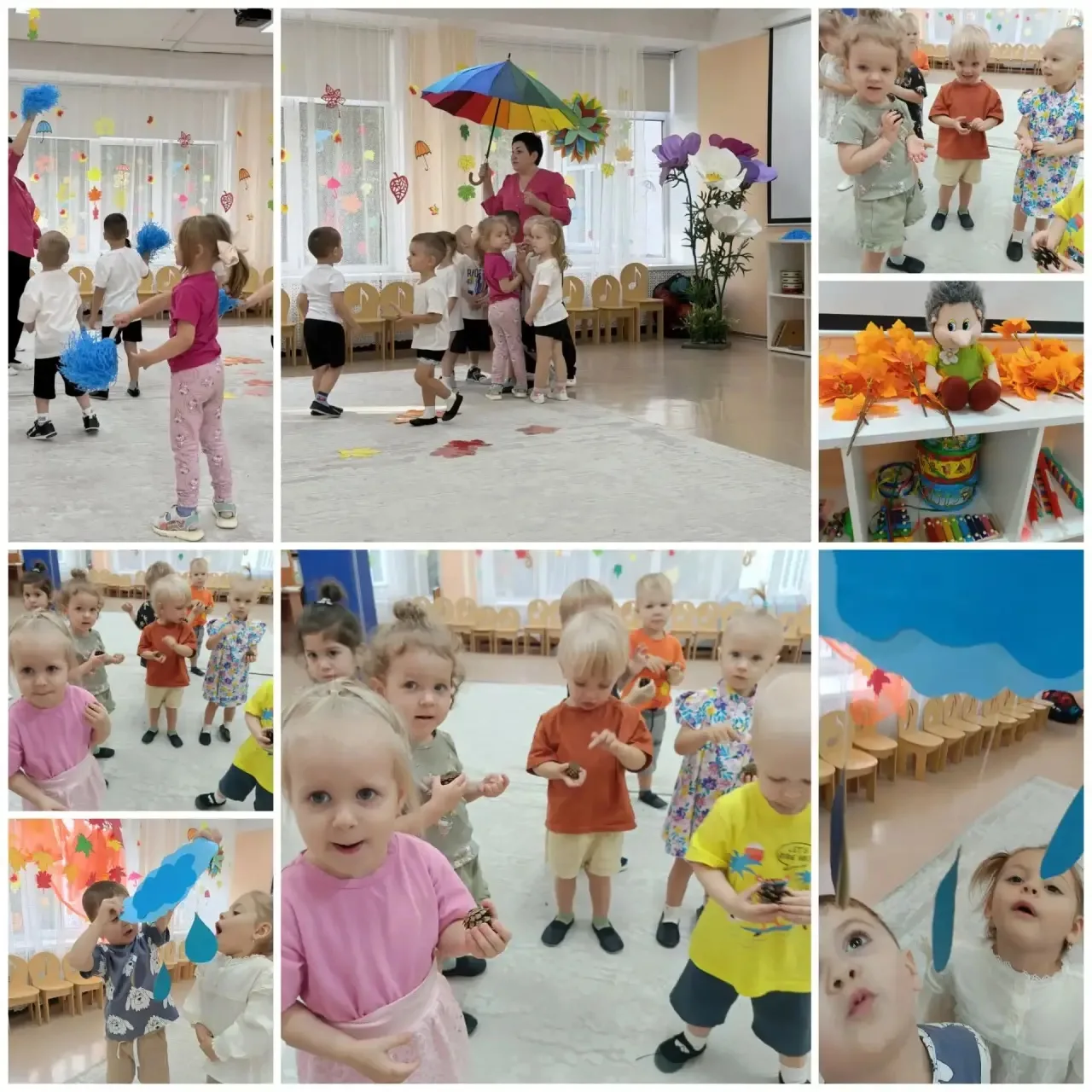 Приходить в зал на музыкальную деятельность ,очень любят малыши. Их всегда встречают ра...