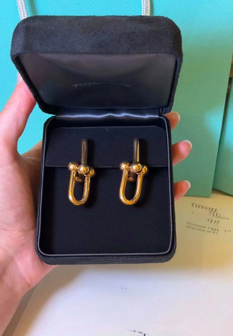 Серьги Tiffany & Co 😍