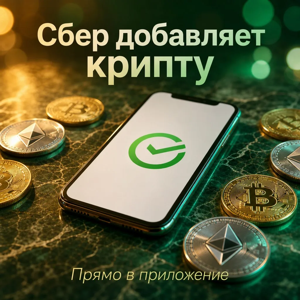 Сбер добавляет крипту в «Сбербанк Онлайн»