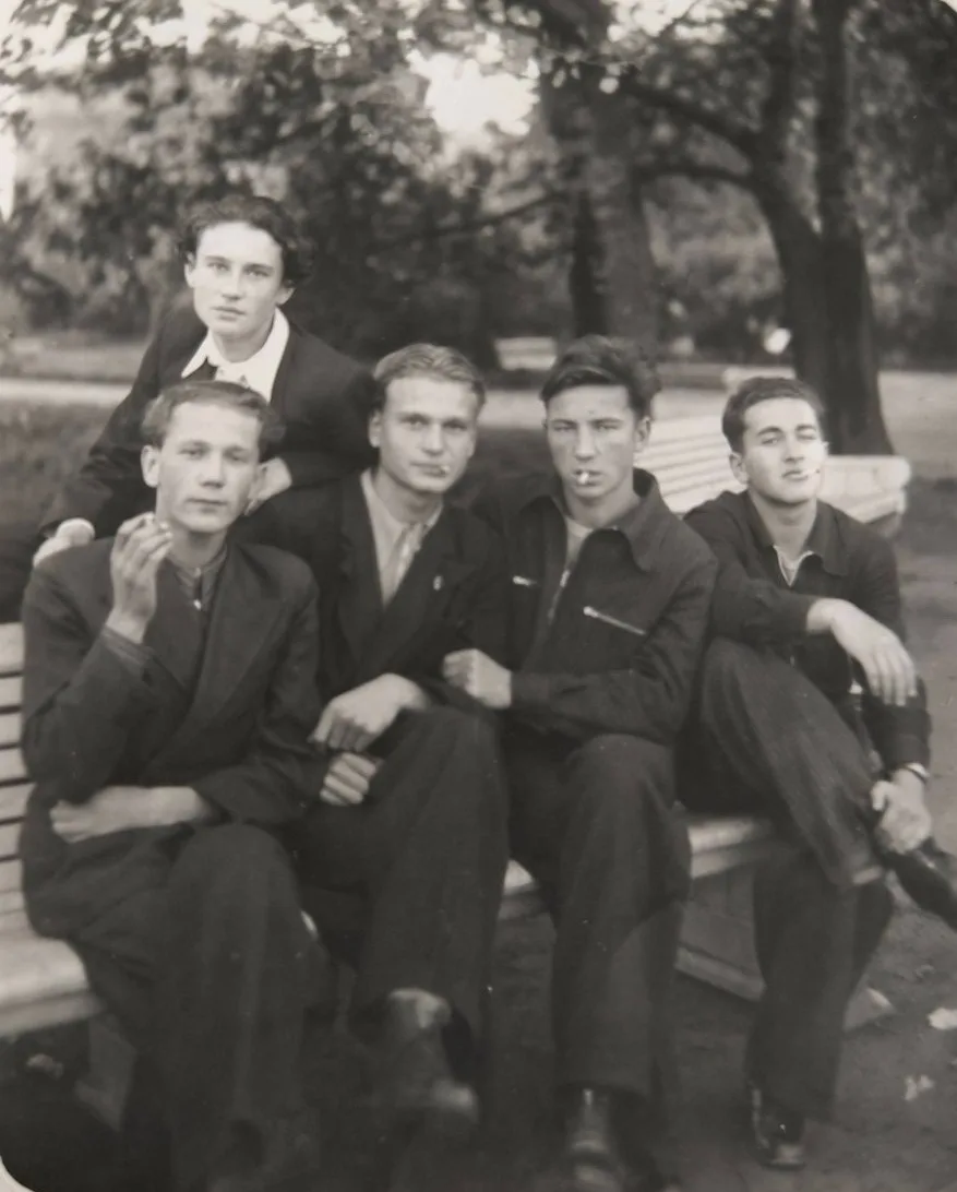 Ленинград. Мемориальный парк Победы. 1952 год.