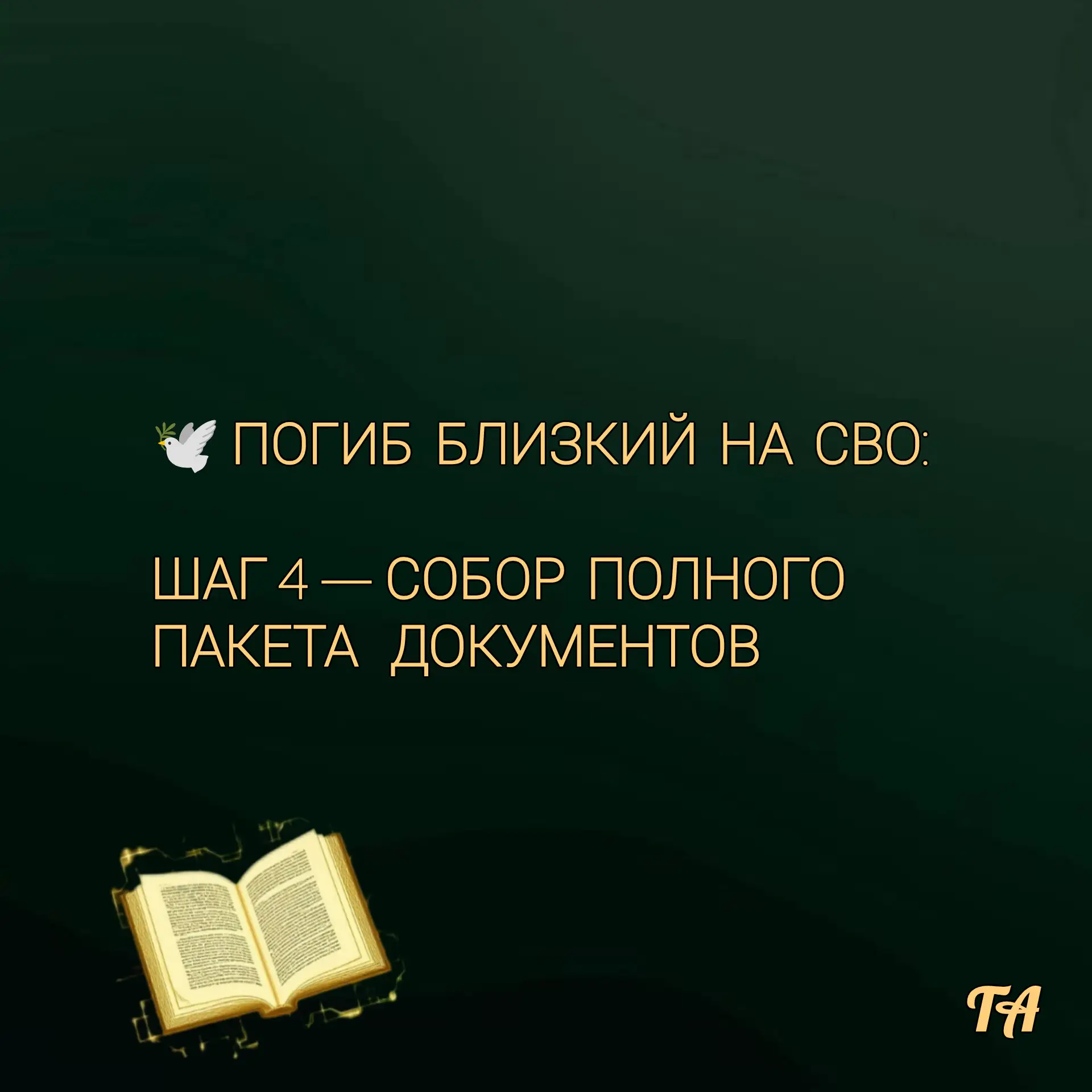 🕊️ ПОГИБ БЛИЗКИЙ НА СВО: ШАГ 4 — СОБИРАЕМ ПОЛНЫЙ ПАКЕТ ДОКУМЕНТОВ
