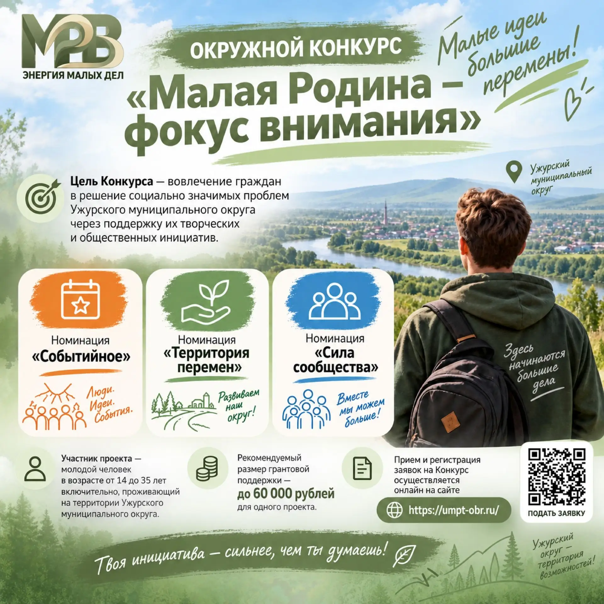 Малые идеи — большие перемены!