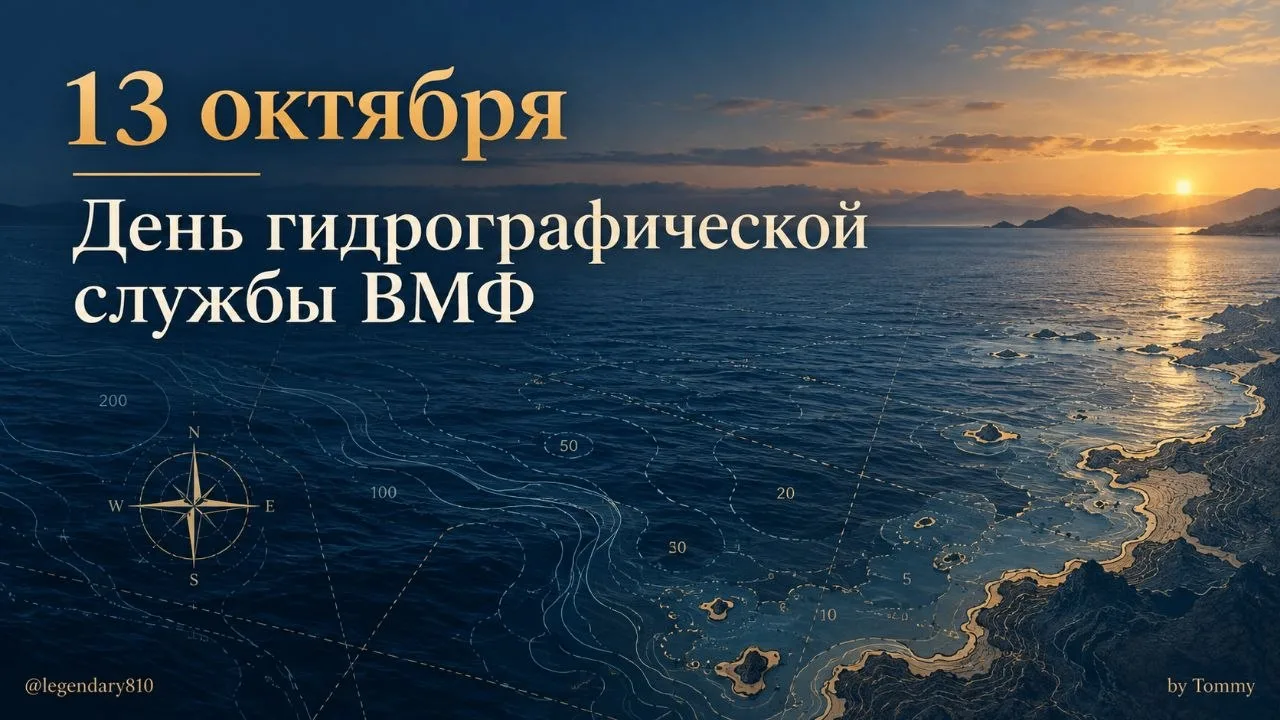 13 октября — День гидрографической службы ВМФ