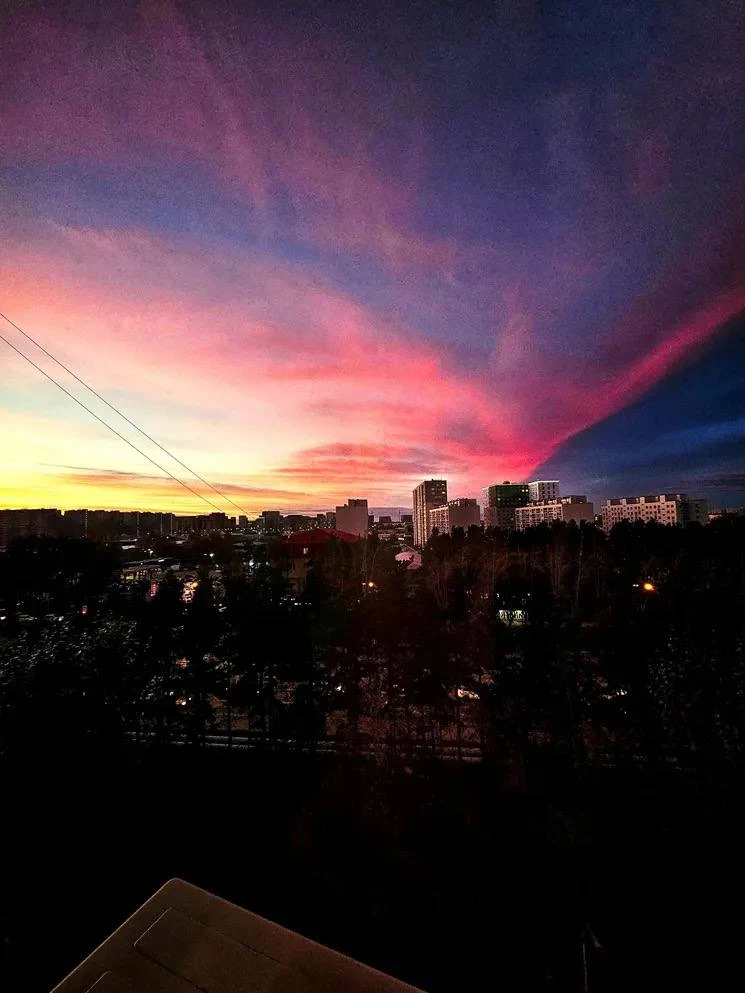 Сегодняшний закат