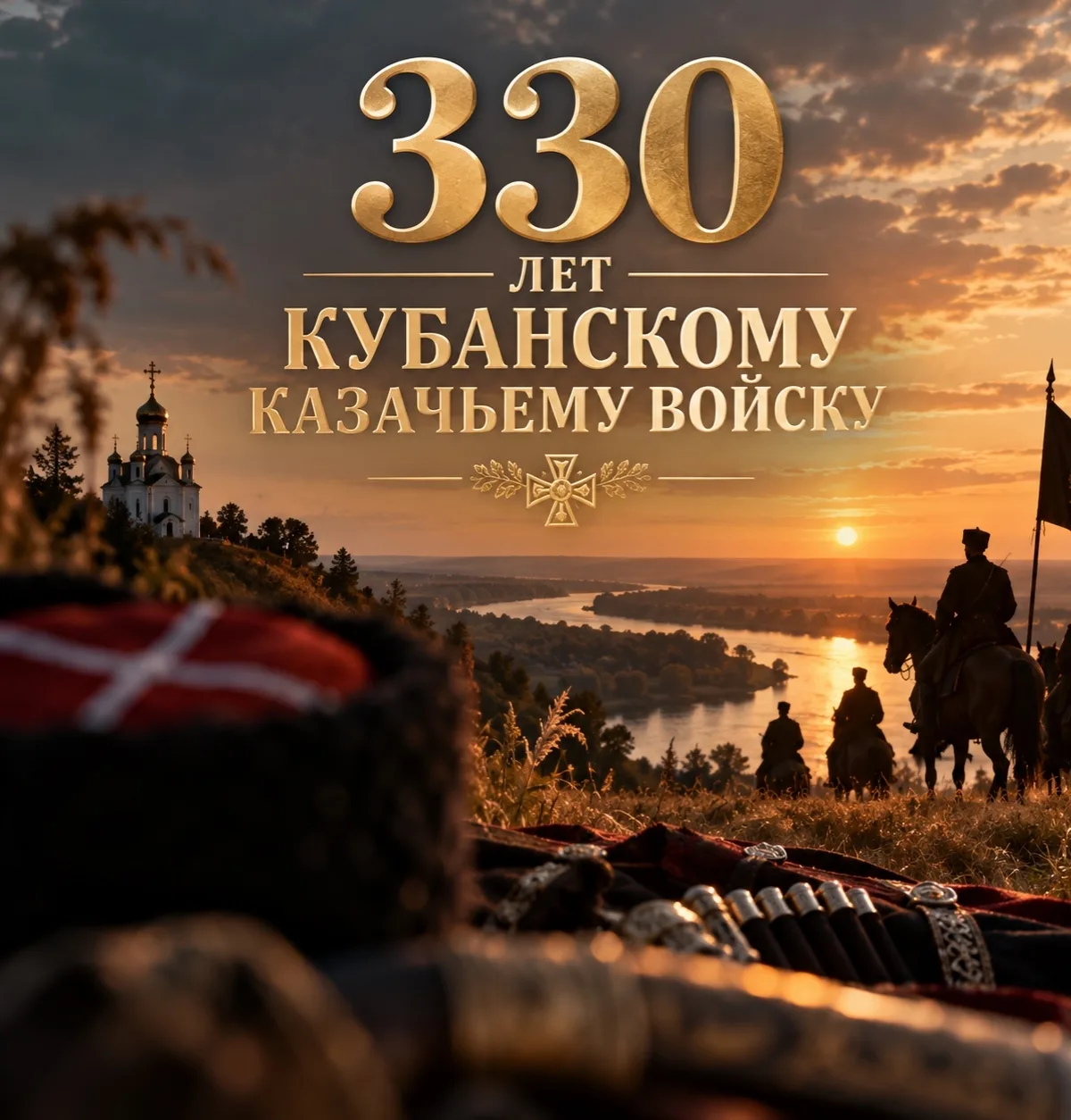 330 лет Кубанскому казачьему войску