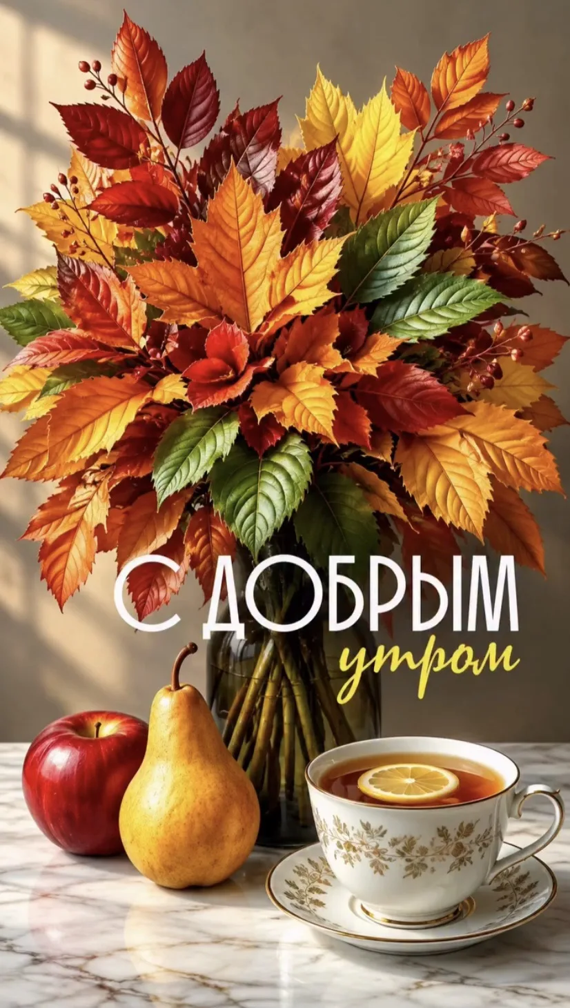Доброе утро!🍁