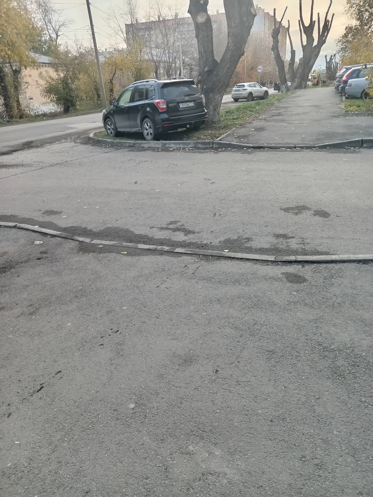 Вот так паркуются в Копейске на газонах и не кто не наказывают не штрафуют.