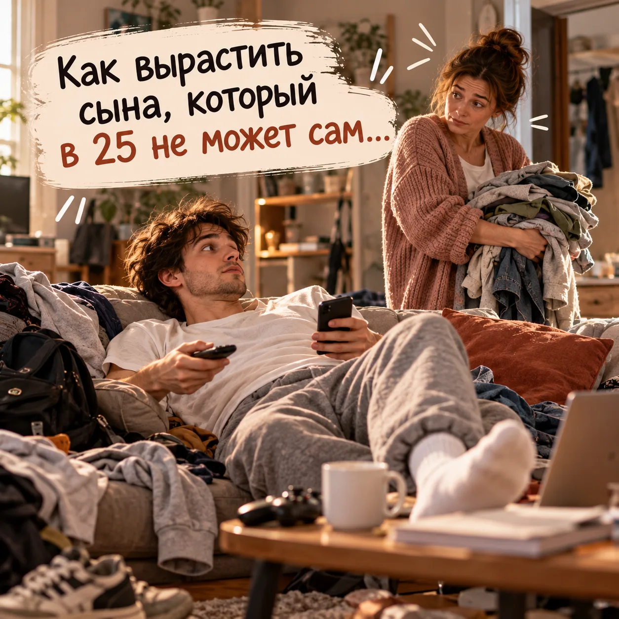🧨 КАК ВЫРАСТИТЬ СЫНА, КОТОРЫЙ В 25 НЕ МОЖЕТ САМ…