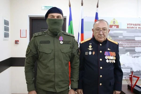 Росгвардейцы Карачаево-Черкесии отметили годовщину образования территориального управле...