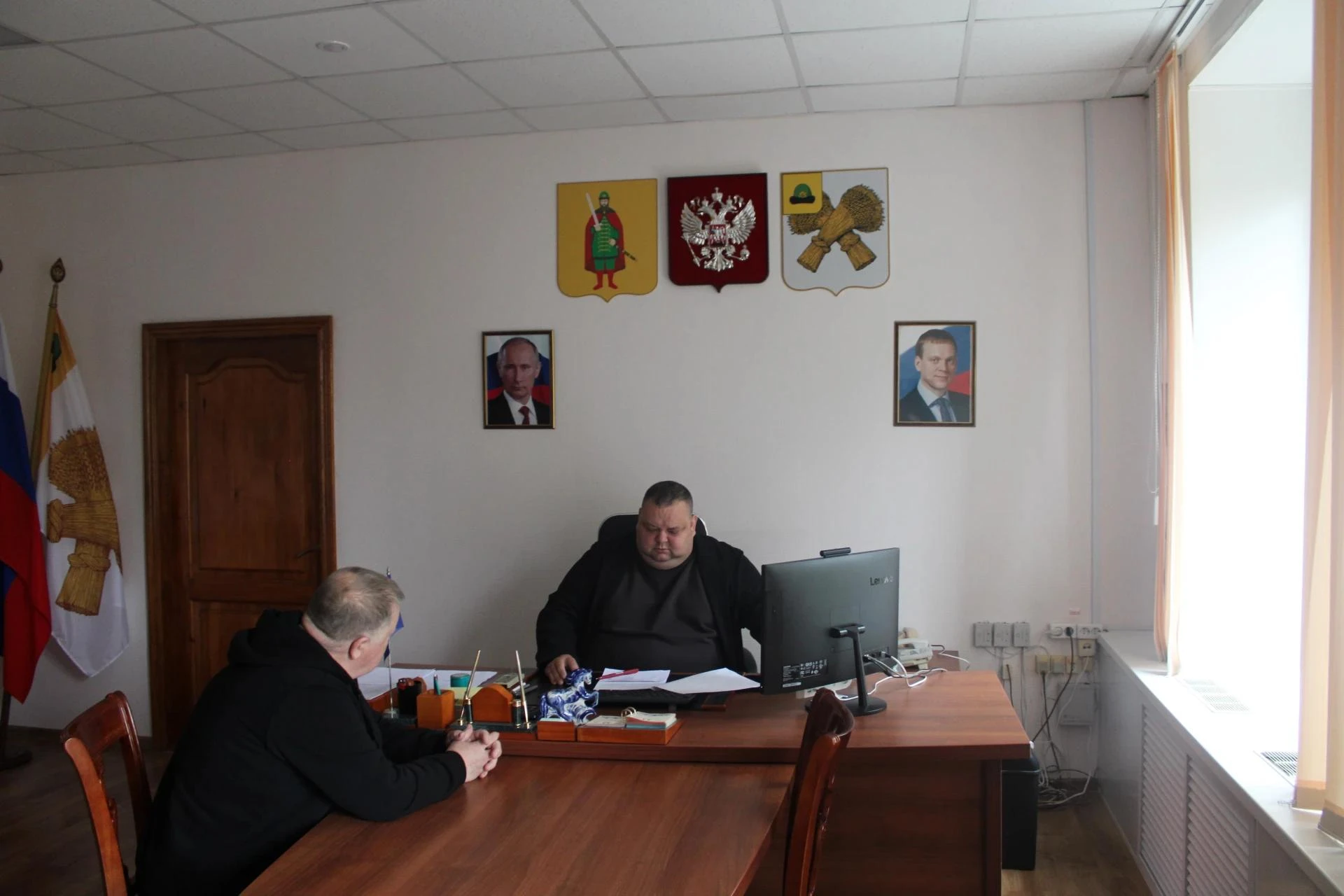 13 октября глава Шацкого муниципального округа Алексей Николаевич Яныкин провёл личный ...