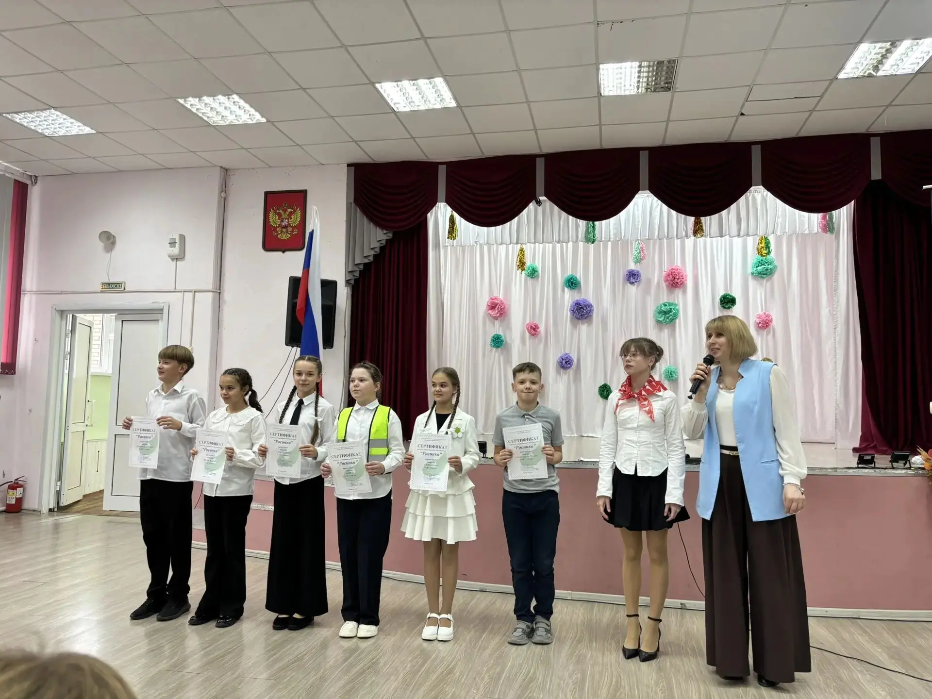 Сегодня активисты Первичного отделения Движения Первых провели торжественное Посвящение...