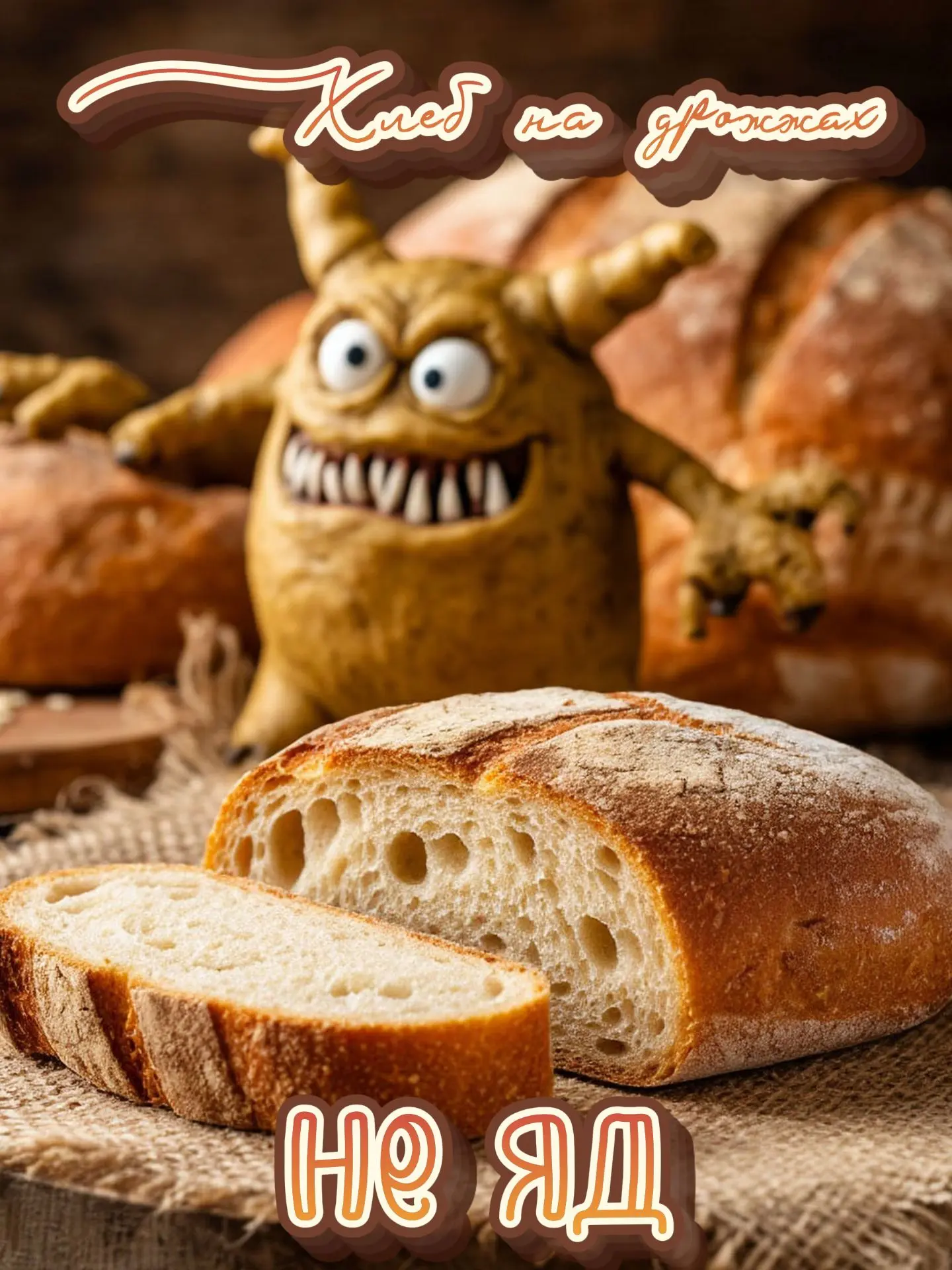 👻 Дрожжи это химия?!? Давайте разберёмся спокойно, без паники.