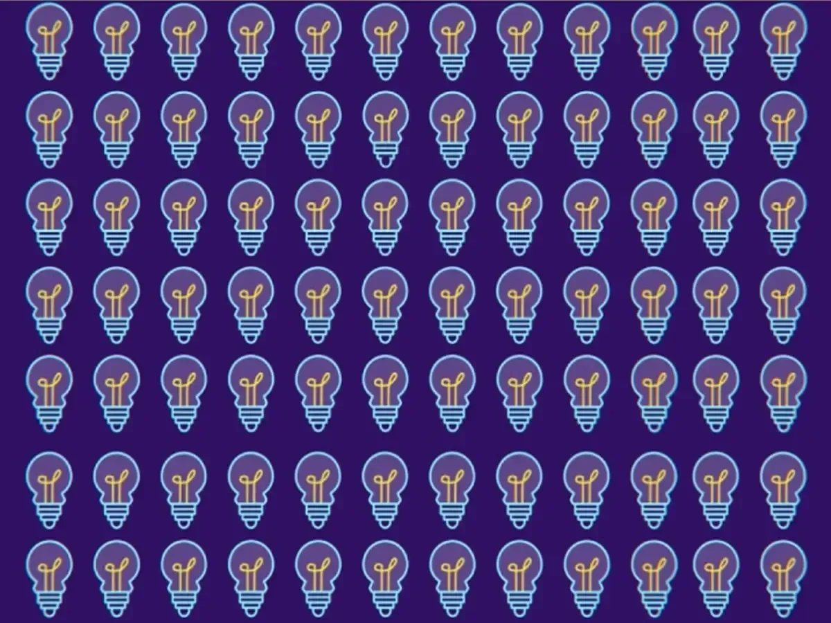 Головоломка для самых внимательных: хитрая лампочка 💡 — пора напрячь извилины 🧠