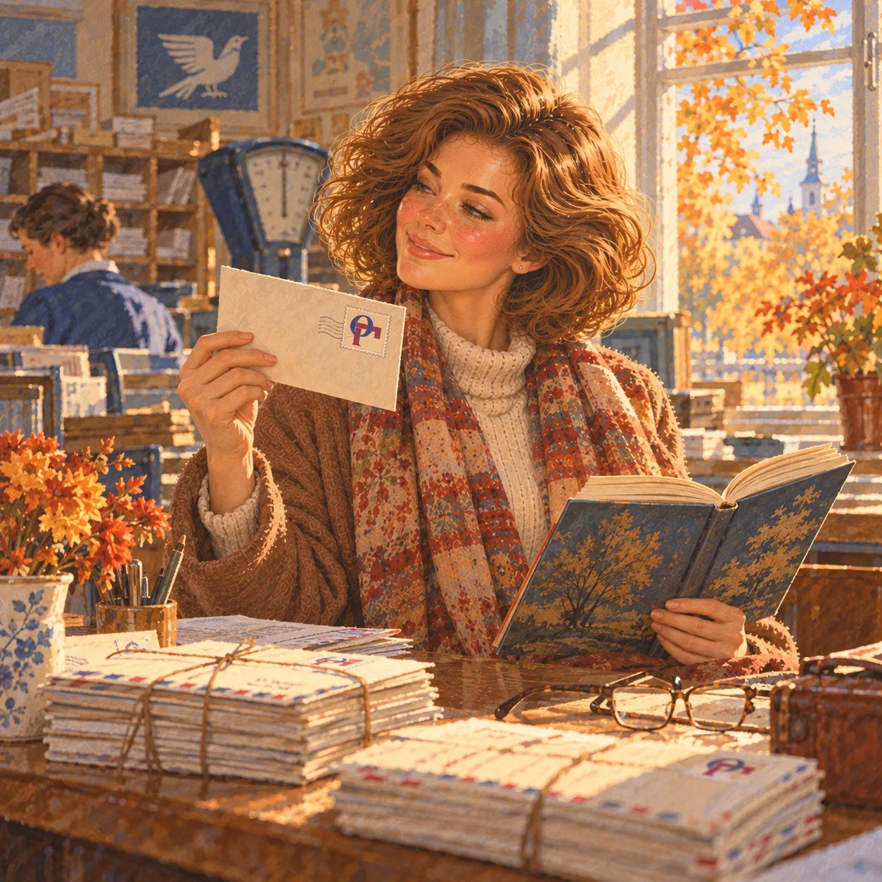📮 Когда письмо встречает книгу