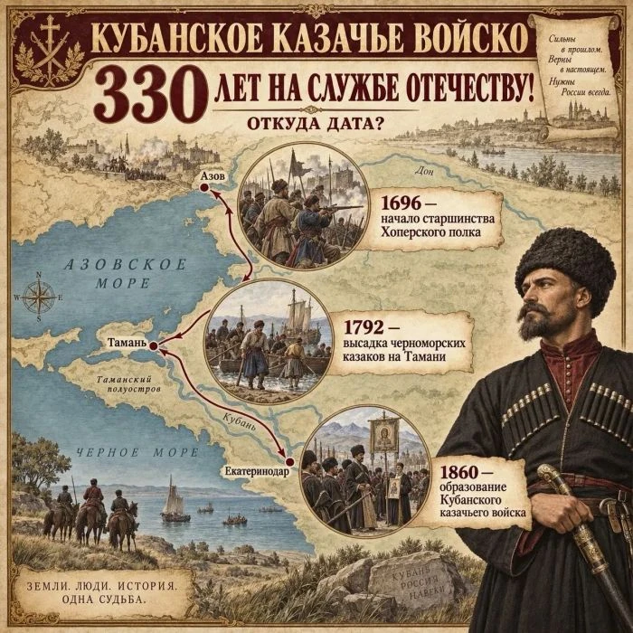 День Кубанского казачьего войска (День кубанского казачества) ежегодно отмечается 14 ок...