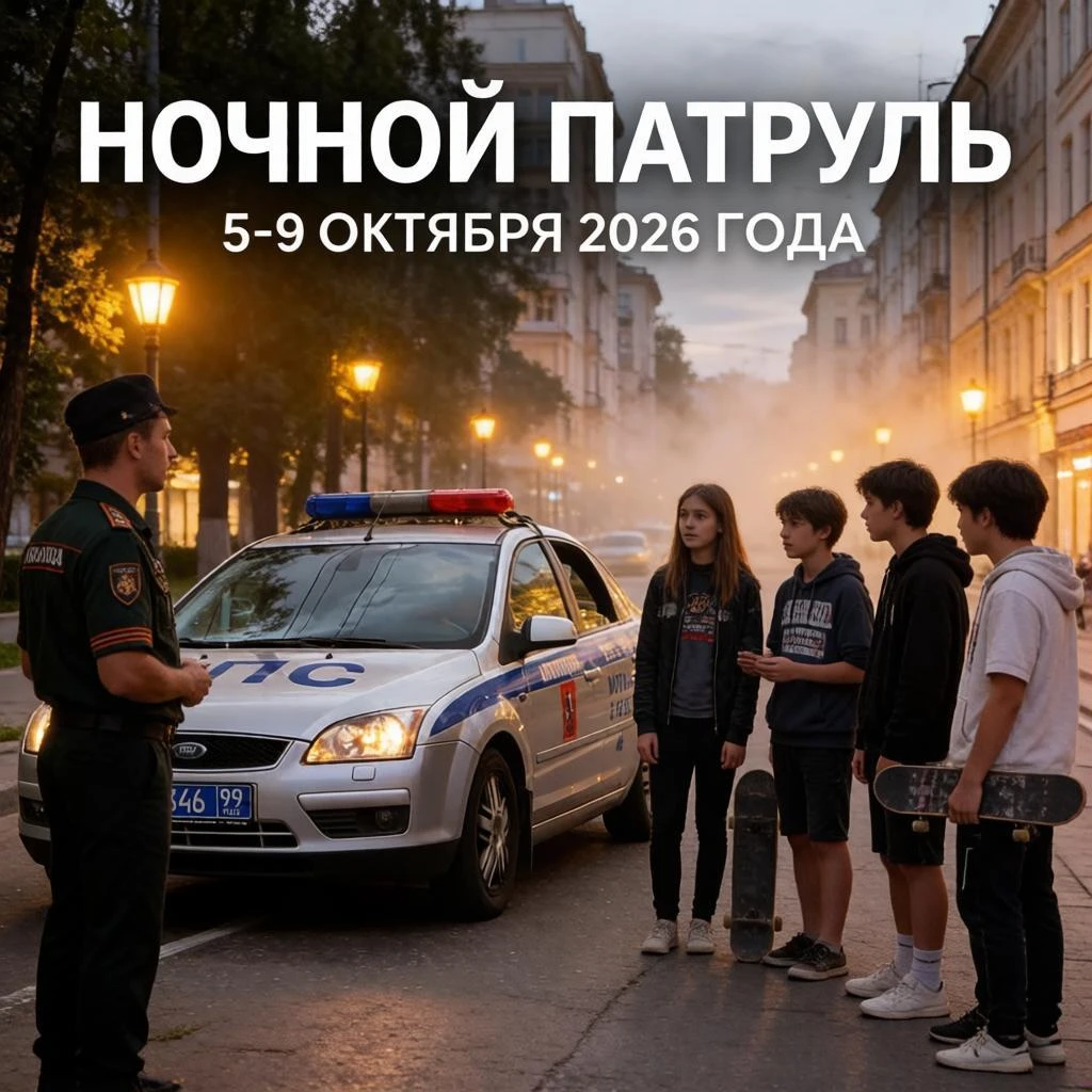 Сегодня в нашей школе в рамках акции «Ночной патруль» с ребятами провели серьезный разг...