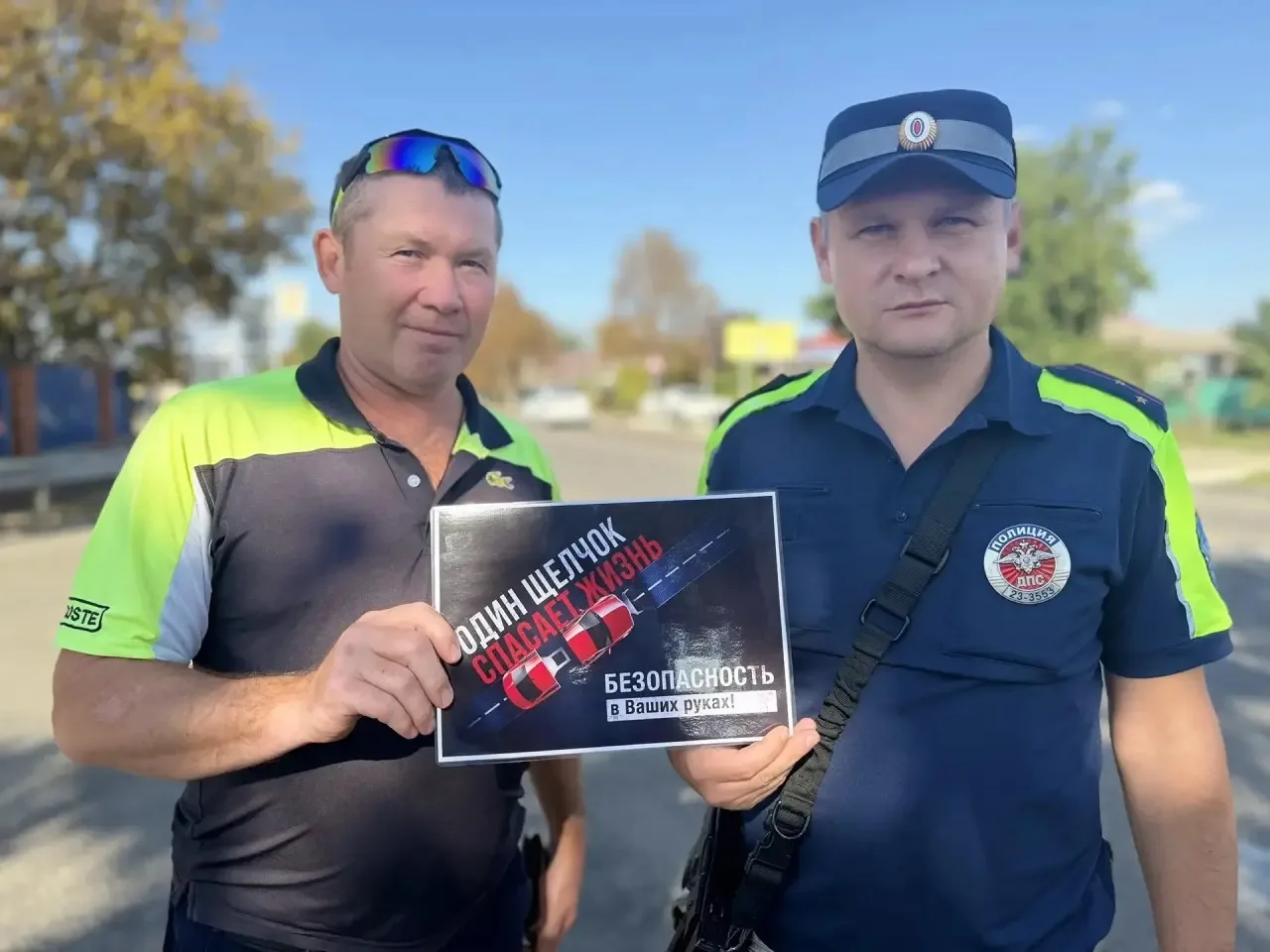 🚗 В Тимашевском районе Госавтоинспекция напомнила водителям о важности ремней безопасн...