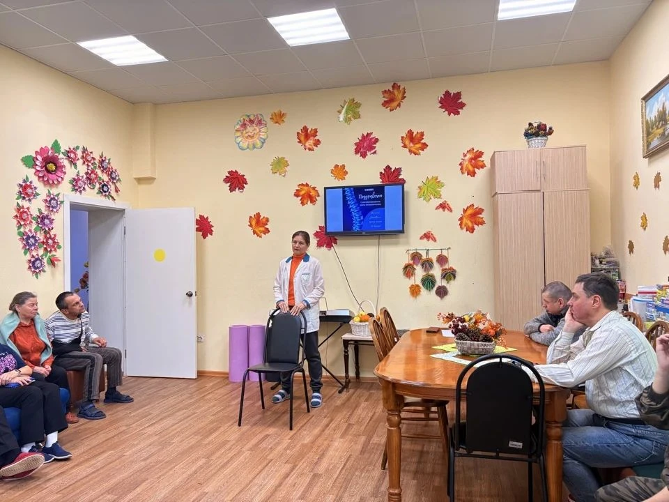 16 октября в полустационарном социально-реабилитационном отделении для граждан пожилого...