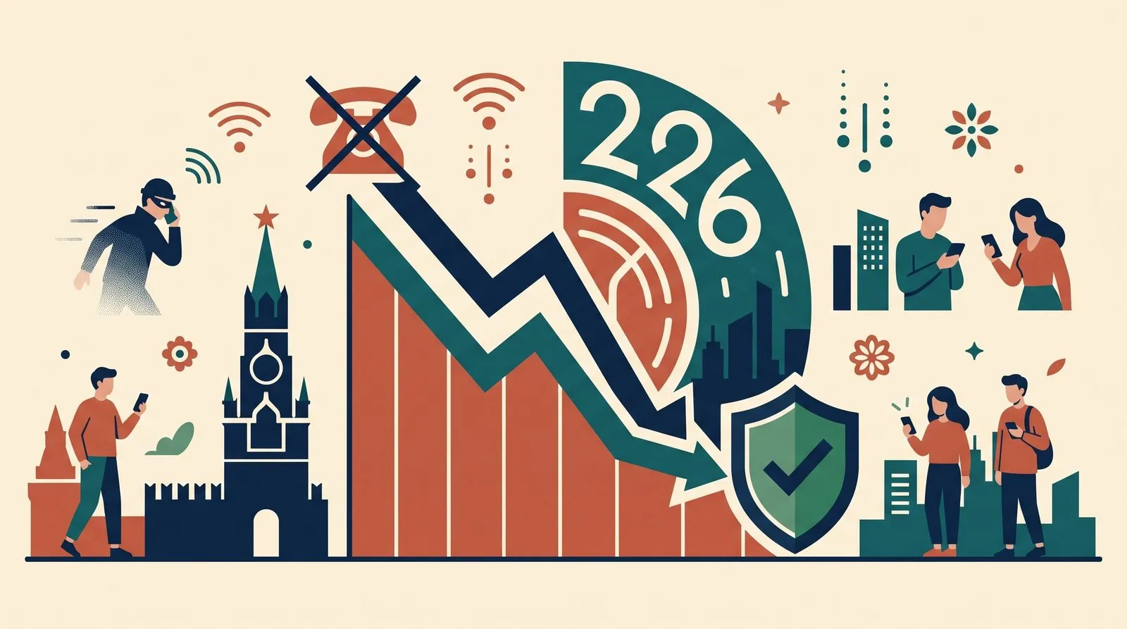 Телефонное мошенничество в России заметно затихло в 2026 году