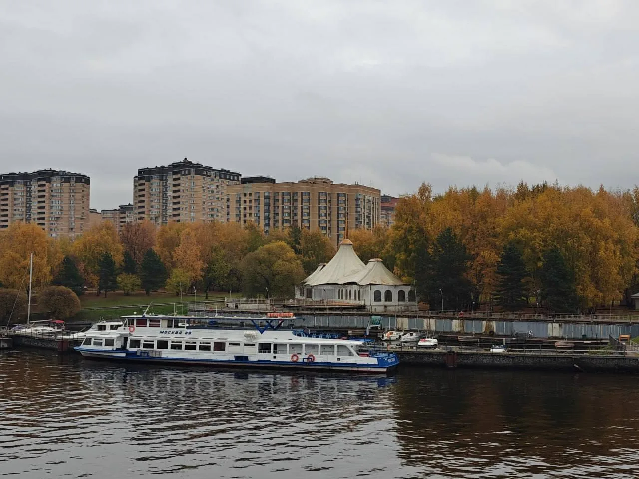 Долгопрудный с воды