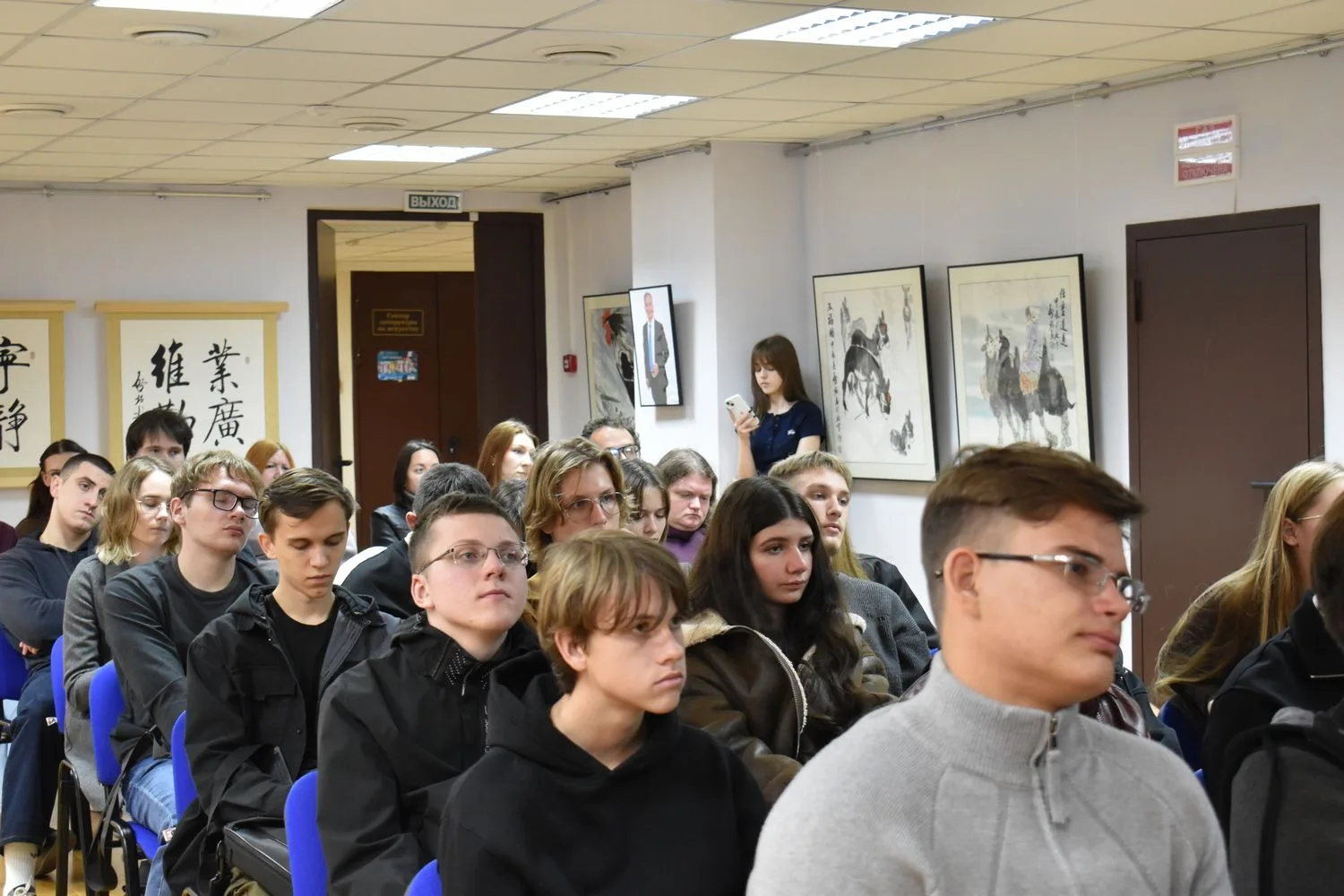 В рамках «Недели Китая в Тамбовской области» в Пушкинской библиотеке можно было посетит...