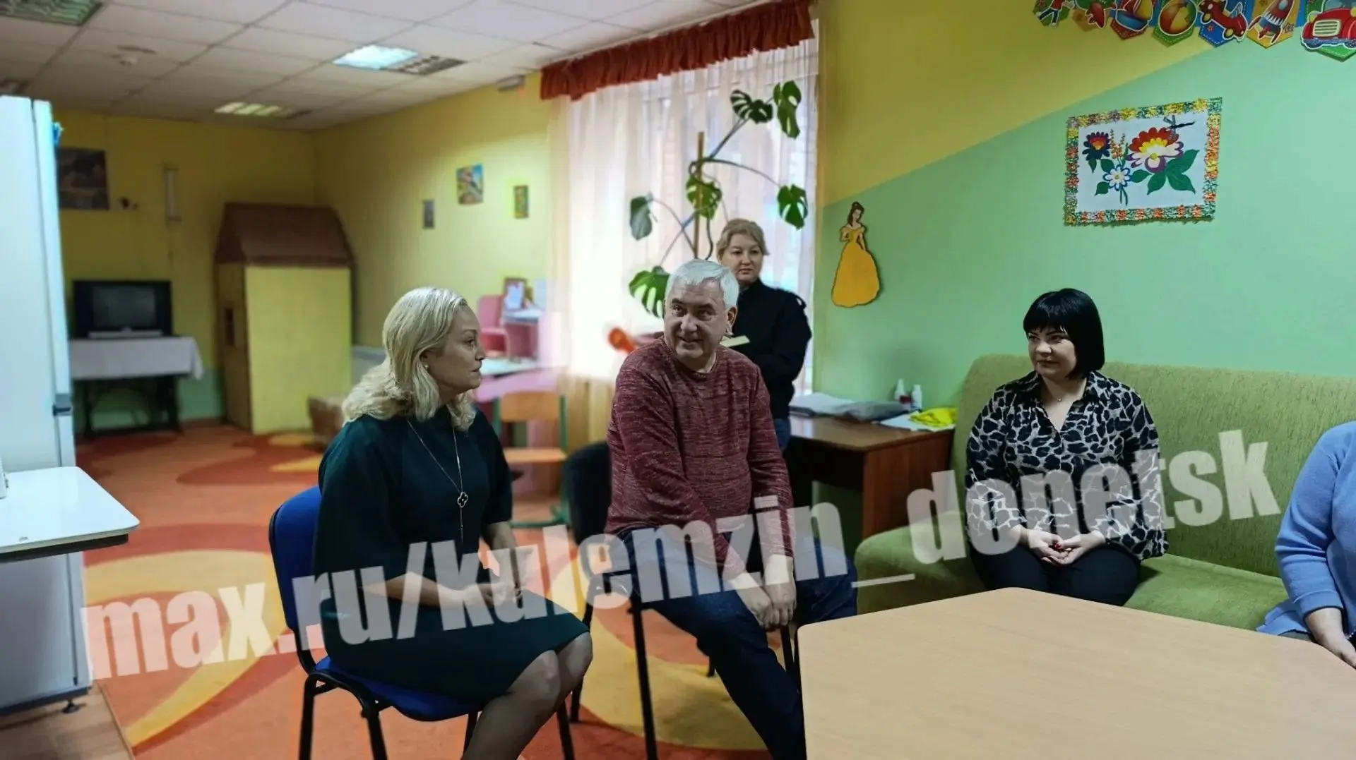 ⚡️ В Петровском районе состоялась встреча с жителями в ГБУ «Центр социальной реабилитац...