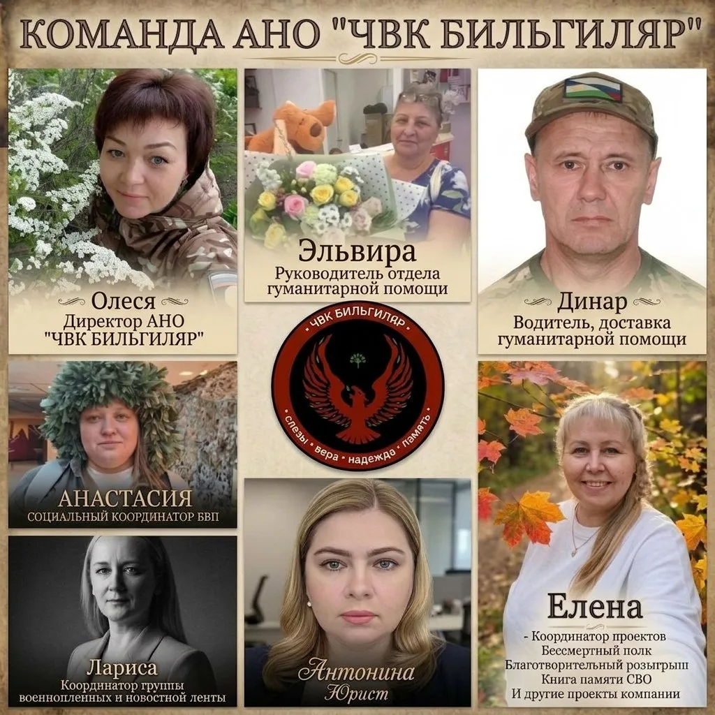 Команда АНО "ЧВК БИЛЬГИЛЯР"