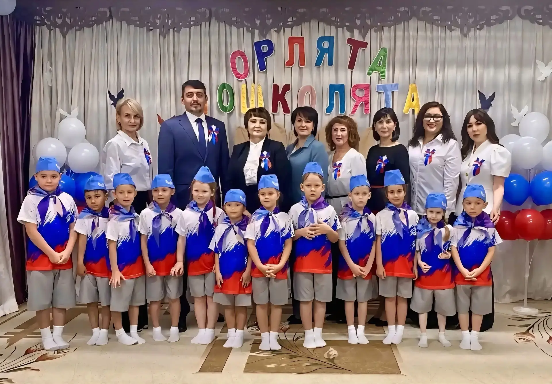 В детских садах Когалыма прошли торжественные посвящения в «Орлята-дошколята»!