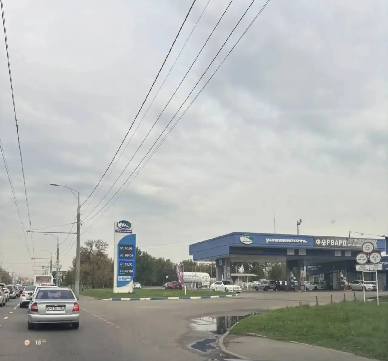 90 АЗС работают сегодня в Краснодаре, по данным мэрии