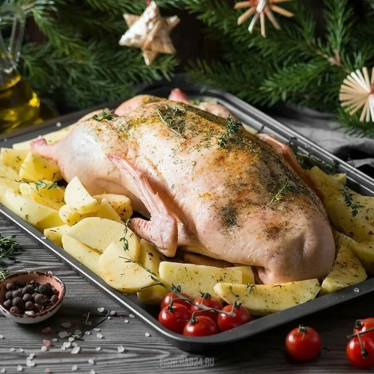 🦢 Гусь и утка от фермера — прямо к вашему столу! Забирайте по пути! 🎄Собираюсь в путь...