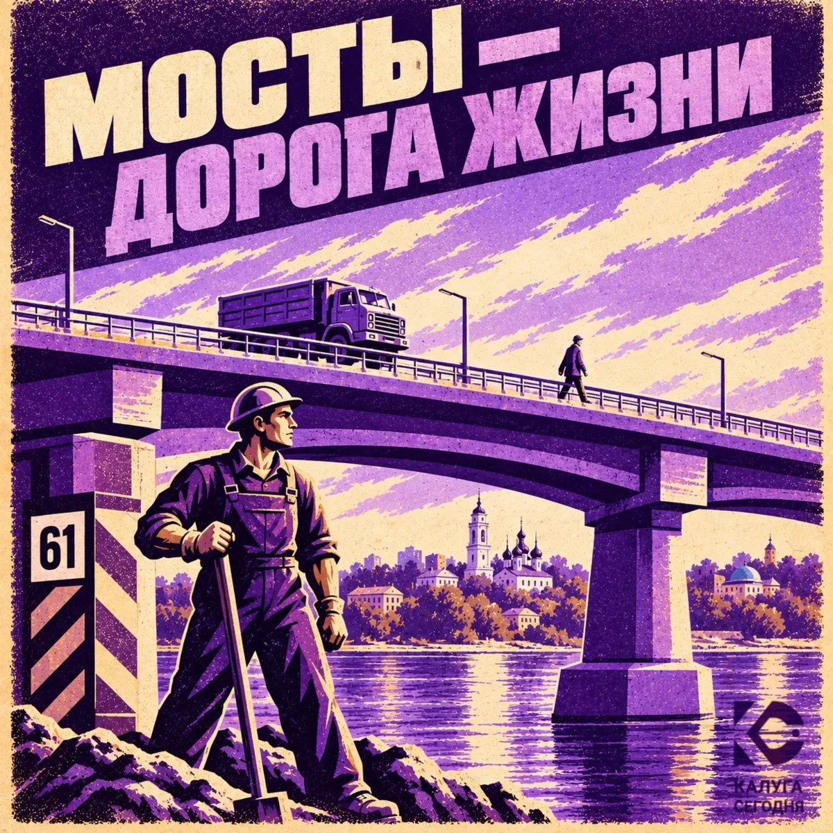 До 2035 года в Калужской области отремонтируют 61 мост. На это уйдёт 8,8 млрд рублей. Р...