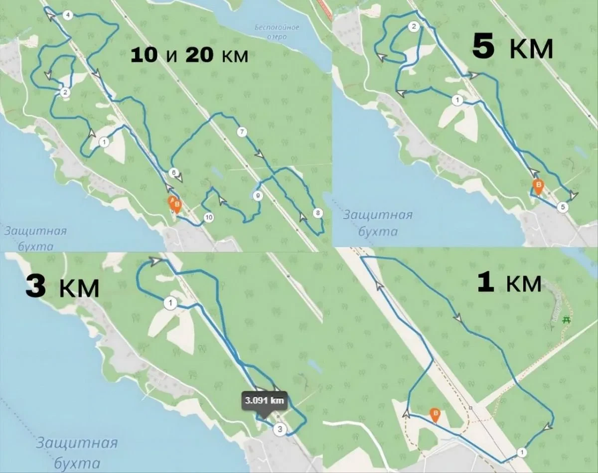 🏃 Завтра в Выборге стартует трейлраннинг