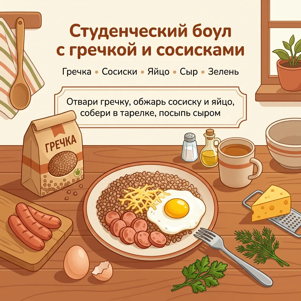🍽 Чем питается студент? Бюджетный боул за 15 минут