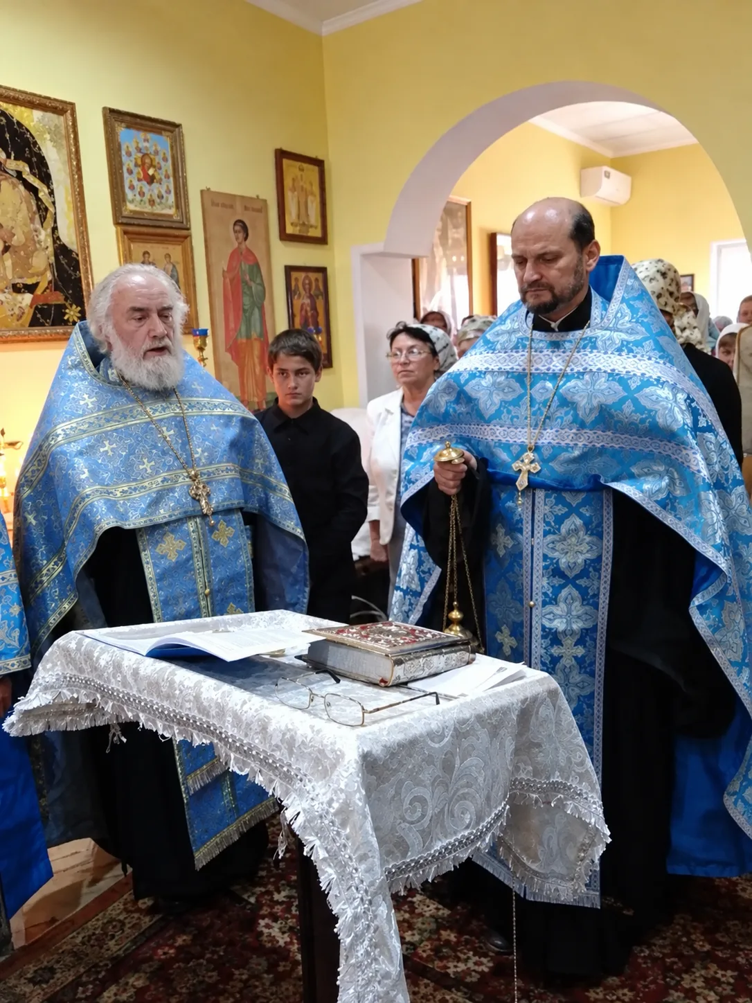 В Белореченске совершили молебен перед Табынской иконой Божией Матери