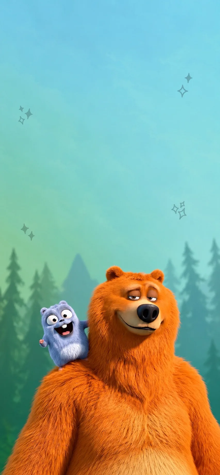 Обои «Гризли и Лемминги» 🐻