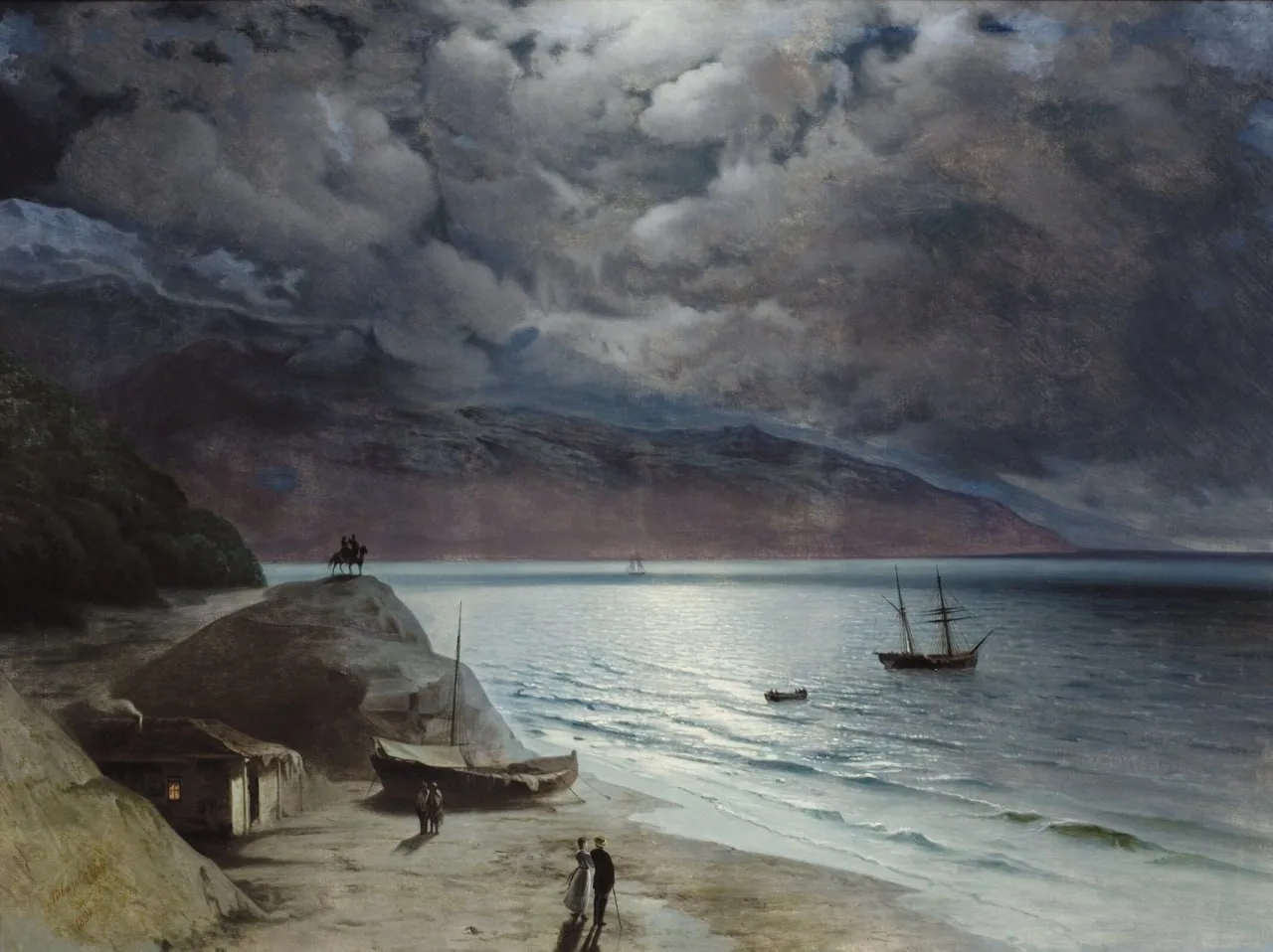 "Ночь в Гурзуфе", 1891