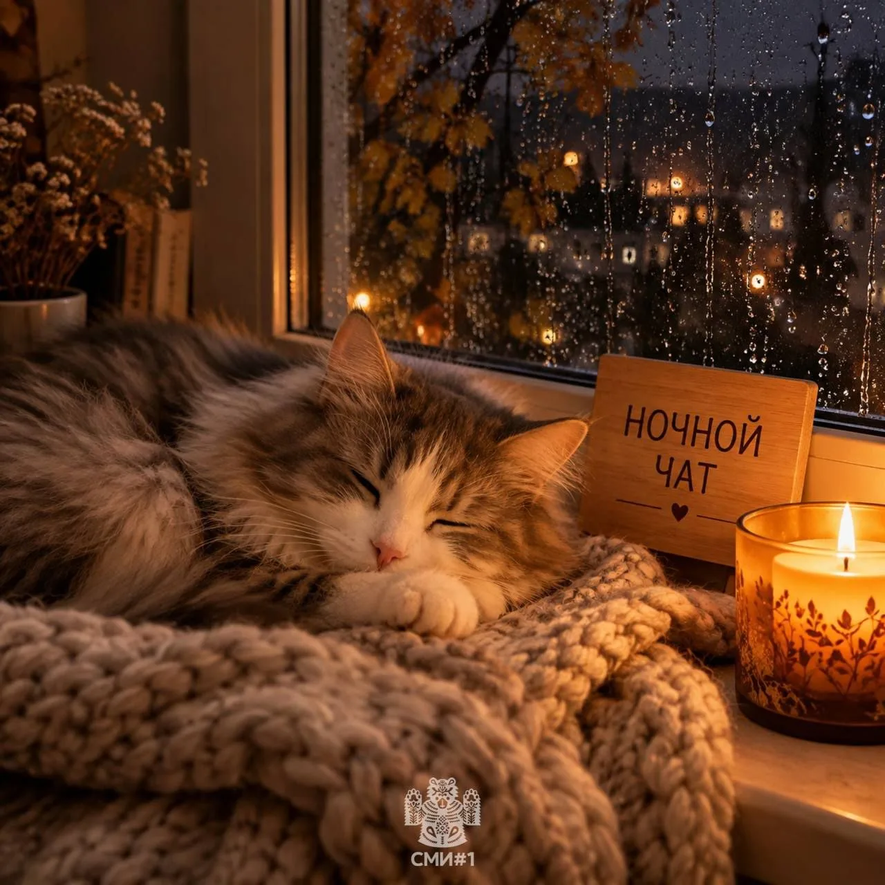 🌃 Открываем ночной чат